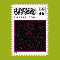 Field Of Cyclamen Postage Stamp stamps