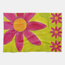 Field of Daisies ~ American MoJo Kitchen Towel kitchen towels