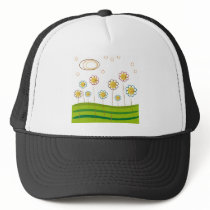 field of daisies hat