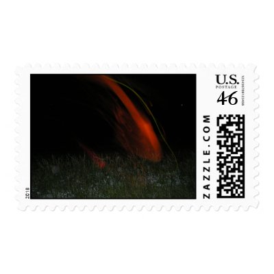 Field of Fire Postage Stamp by duelingdualities