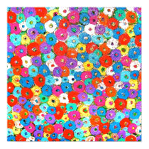 Field of Flowers Poster posters by INTHEPRESENT Field of Flowers Poster posters