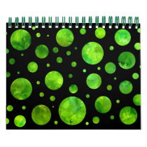 Field Of Green Calendar by SayItWithColor Field Of Green Calendar