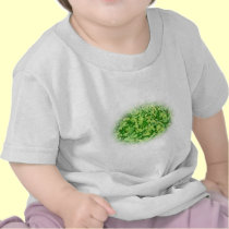 Field of green Clover leaves t-shirts