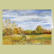 "Field of Long Lane Farm" cards
