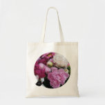Field of Peonies Tote Bag
