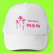 Field of Pink Flowers 2 Hat