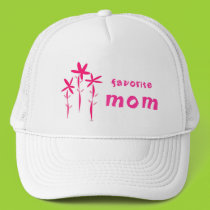 Field of Pink Flowers 2 Hat