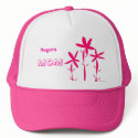 Field of Pink Flowers Hat hat