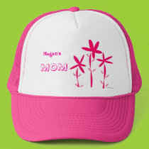 Field of Pink Flowers Hat hats