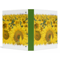 Field of Sunflower Binder
