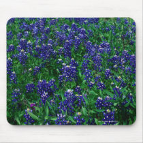 Field of Texas Bluebonnets Mouse Pad