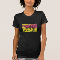 Field of Tulips t-shirts