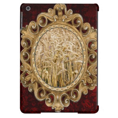 Field Of Wheat, Golden Grains iPad Air Cover