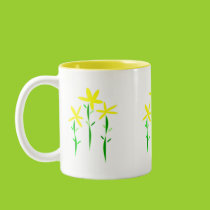 Field of Yellow Flowers Mug