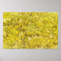 Field of Yellow Flowers, Vincent van Gogh Print