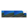 Field patterns in hill slope bumper sticker