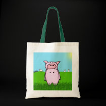 Field Pig Tote Bag