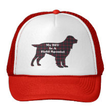 Field Spaniel BFF Gifts Mesh Hats