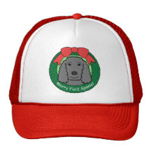 Field Spaniel Christmas Trucker Hat