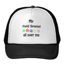 Field Spaniel Walks Design Hat