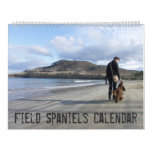 Field Spaniel Wall Calendar