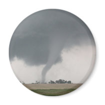 Field Tornado Fridge Magnets