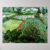 Field with Poppies, 1889 Posters