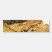 Field with Two Rabbits by Vincent van Gogh Bumper Sticker