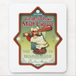 Fielder's Choice Malt Liquor Mousepad