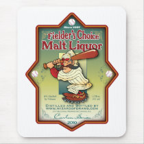 Fielder's Choice Malt Liquor mousepads