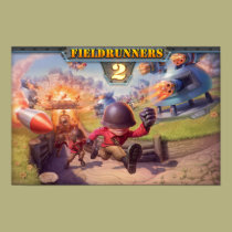 Fieldrunners 2 - Official Poster posters
