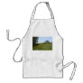 Fields, fowers and barn Apron