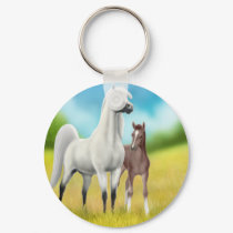 Fields of Gold Horse Keychain by twopurringcats Fields of Gold Horse Keychain