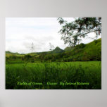 Fields of Green Poster Fields of Green Poster