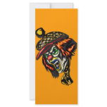 Fiendish Evil Clown Personalized Rack Card