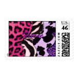 Fierce Animal Print Postage
