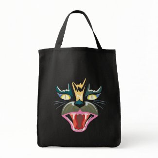 Fierce Black Cat bag