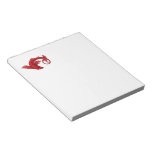 Fierce Fiery Red Flying Elemental Fish Note Pad