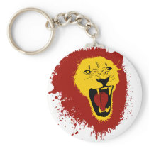 Fierce Lion Keychains
