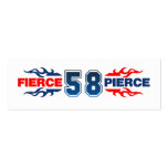 Fierce Pierce 58 Profile Card Business Card Templates