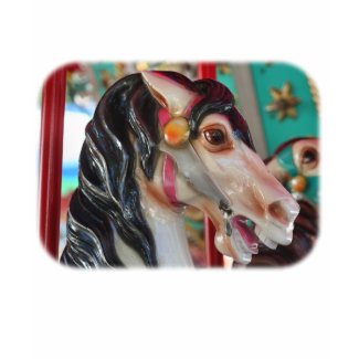 Fiery Carousel Horse T-Shirt shirt