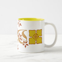 Fiery Flowers mugs by litabug Fiery Flowers mugs