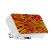 Fiery Fur Ball Notebook Speakers