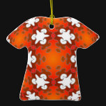 Fiery Goodness Kaleidoscope Mandala Ornaments