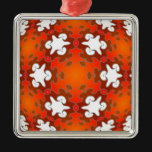 Fiery Goodness Kaleidoscope Mandala Ornaments