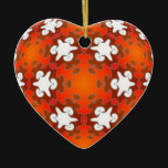 Fiery Goodness Kaleidoscope Mandala Ornaments