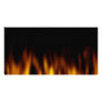 Fiery Hot Flames Backdrop Picture Card