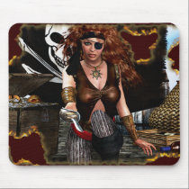 'Fiery Lass' Mousepad