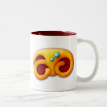 Fiery Maya Animal Claw Coffee Mugs