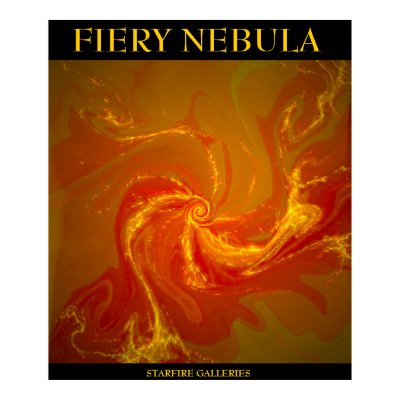 FIERY NEBULA POSTERS by coolbreezegalleryII